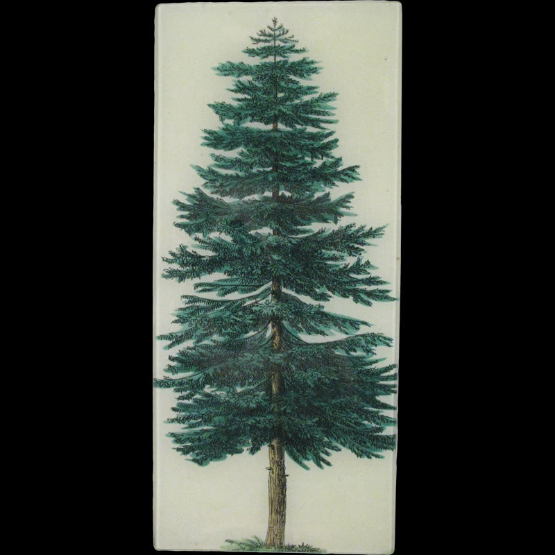 Evergreen Tree 6.5 x 14.5" Rectangular Tray