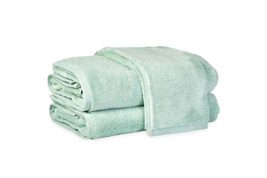 Milagro Bath Towels Aqua