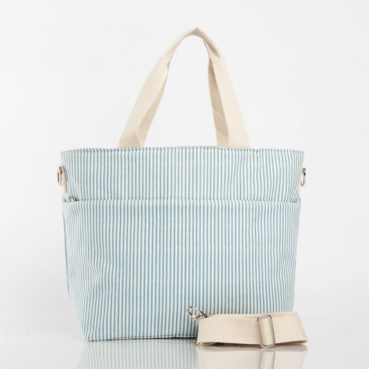 Stripes Cooler Tote with Monogram