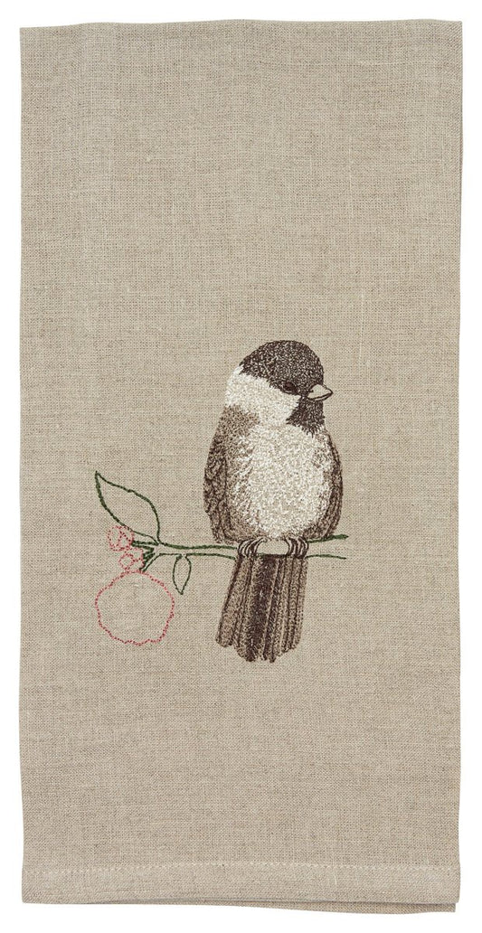 Chickadee Tea Towel