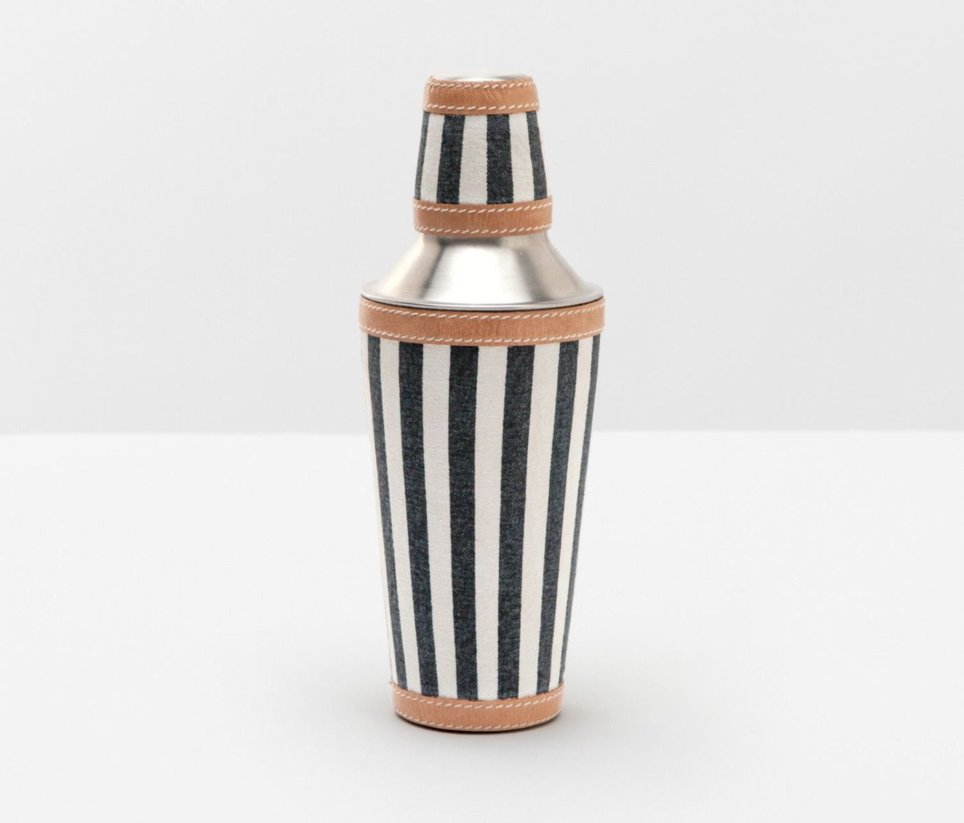 Hamilton Striped Canvas Cocktail Shaker