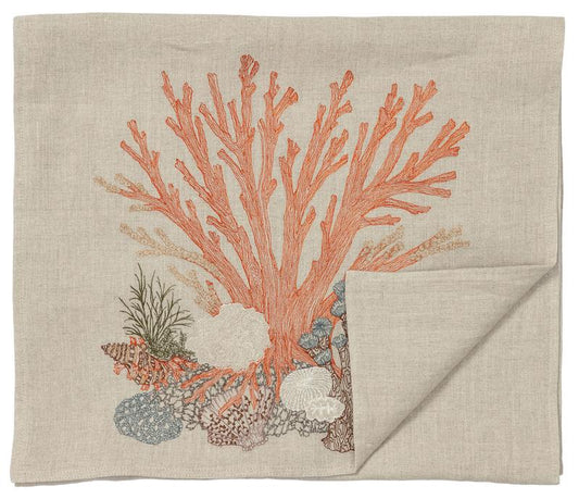 Large Coral Table Runner