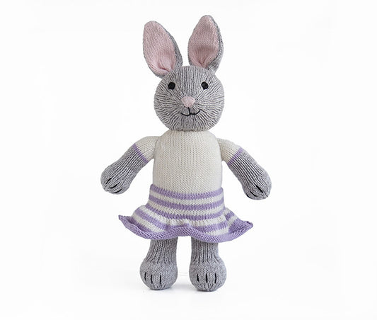 Grey Bunny in Skirt