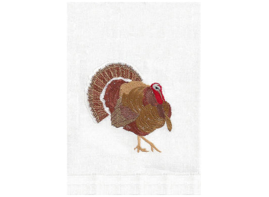 Turkey Guest Towel - Oat