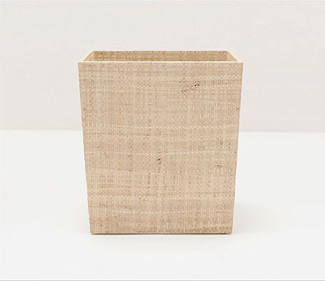 Ghent Natural Rectangular Wastebasket