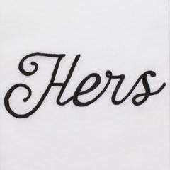 "Hers" Hand Towel