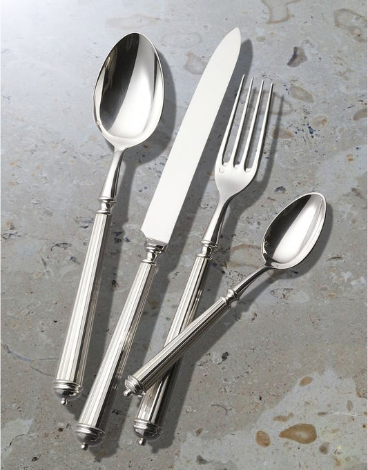 Lignes Silver Plate - 5pc Set