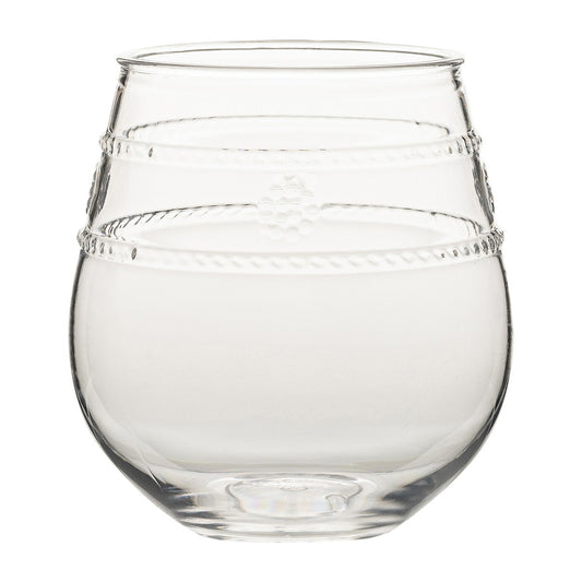 Isabella Acrylic Stemless Wine Glass