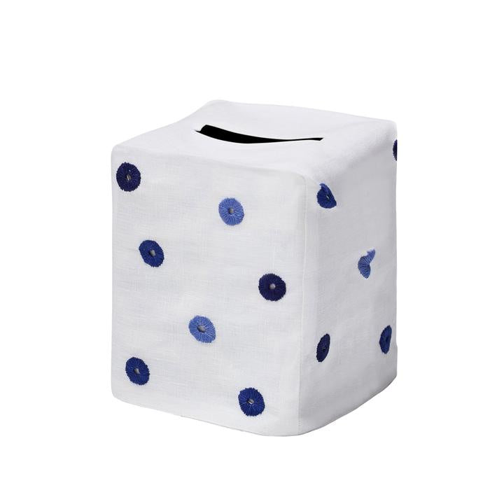 Holes Tissue Box Covers, Blue