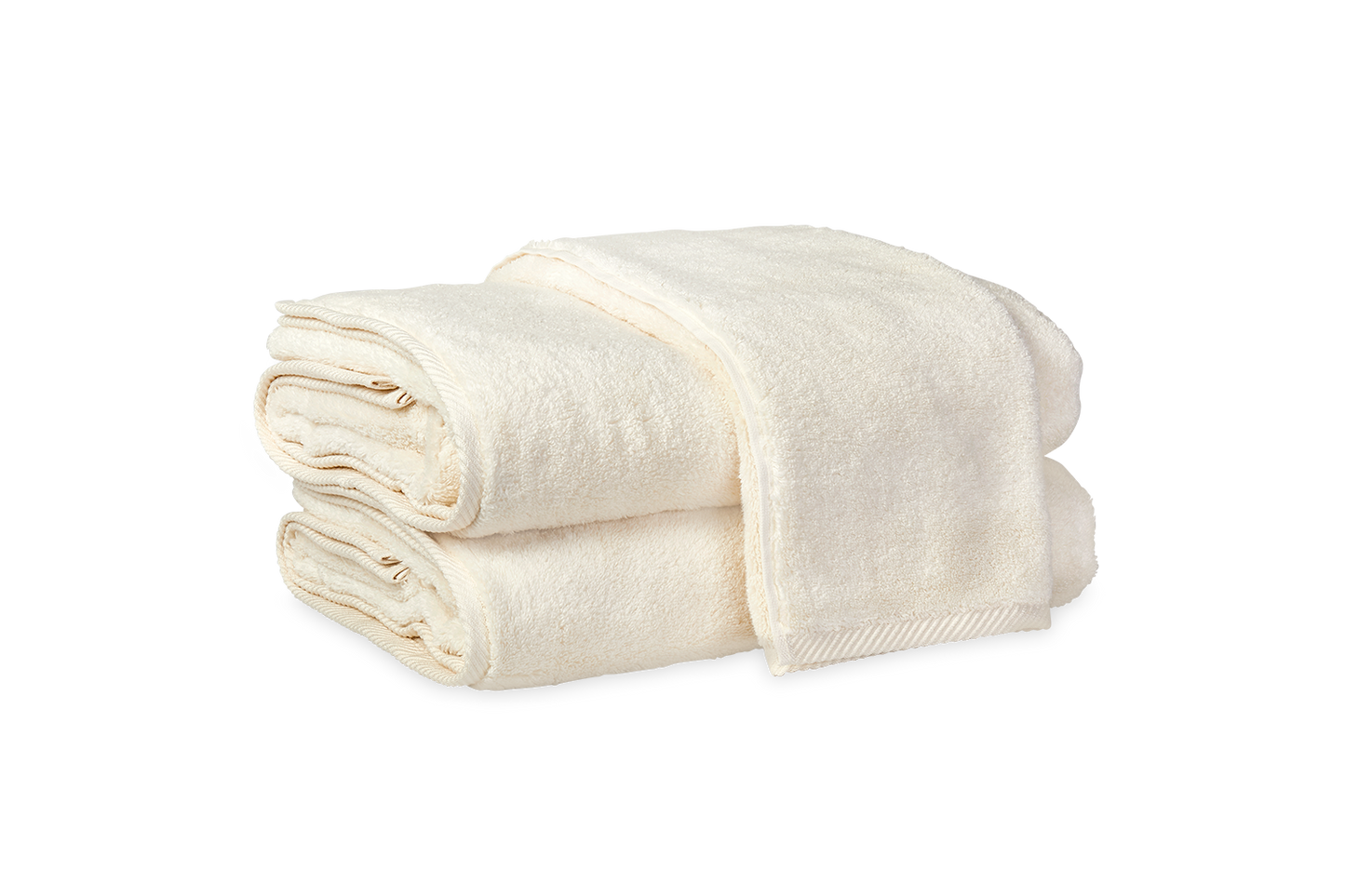 Milagro Bath Towels Ivory