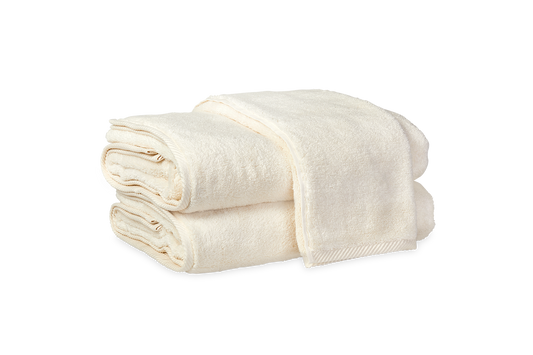 Milagro Bath Towels Ivory