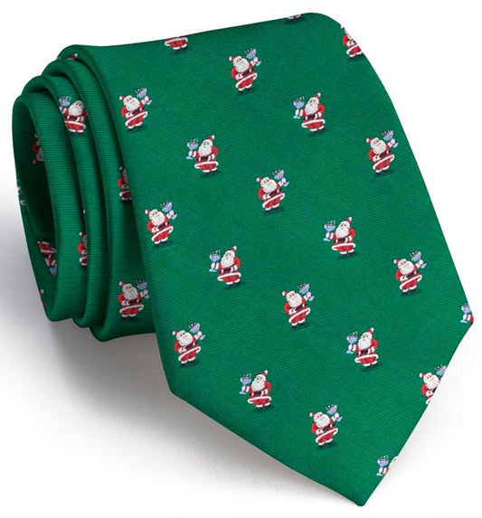 Cocktail Kringle Club Necktie- Green