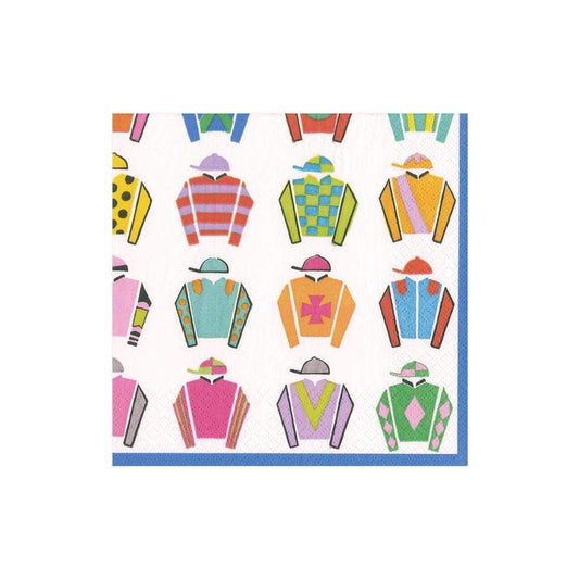 Jockey Silks- Napkin Cocktail