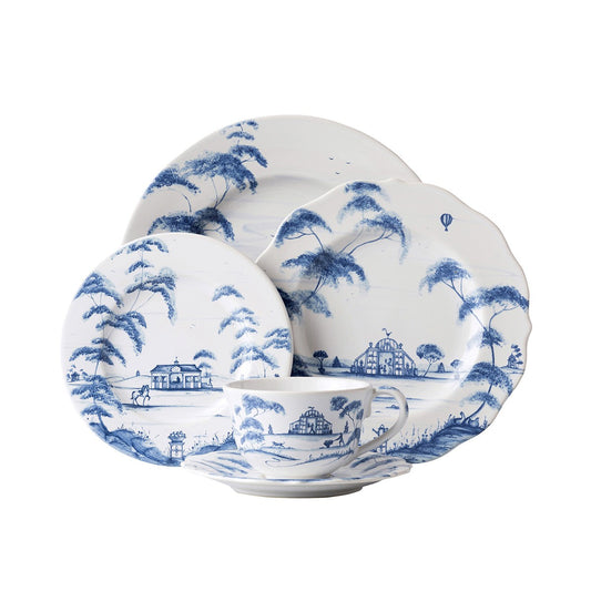 Country Estate Delft Blue 5pc Setting