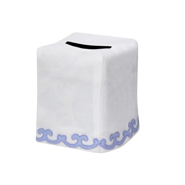 Chantal Tissue Box Cover Blue