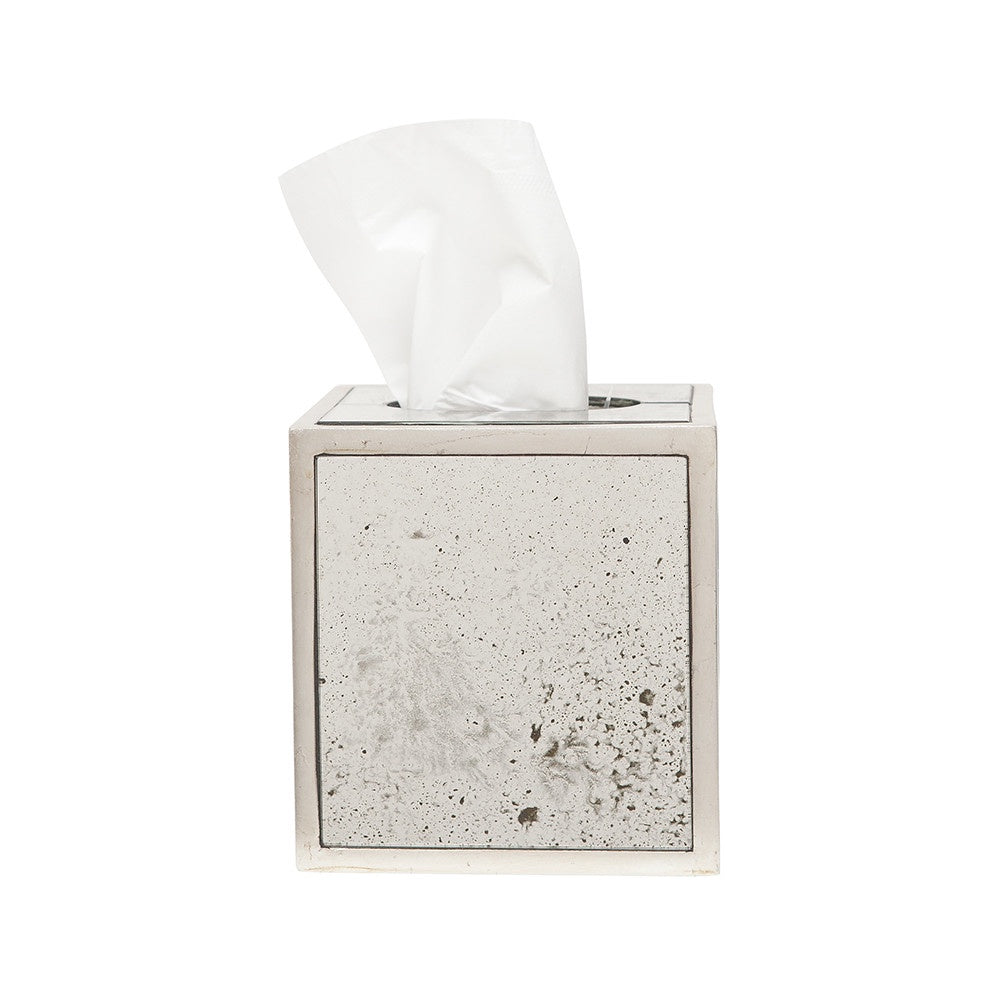 Atwater Silver Tissue Box