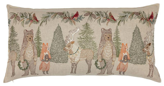 Christmas Cheer Lumbar Pillow with Insert