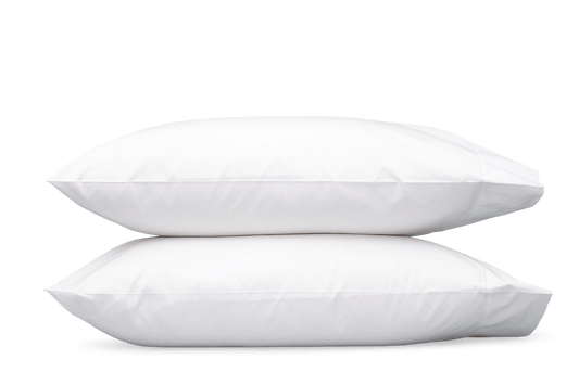 Luca Hemstitch Pair Standard Pillowcase White