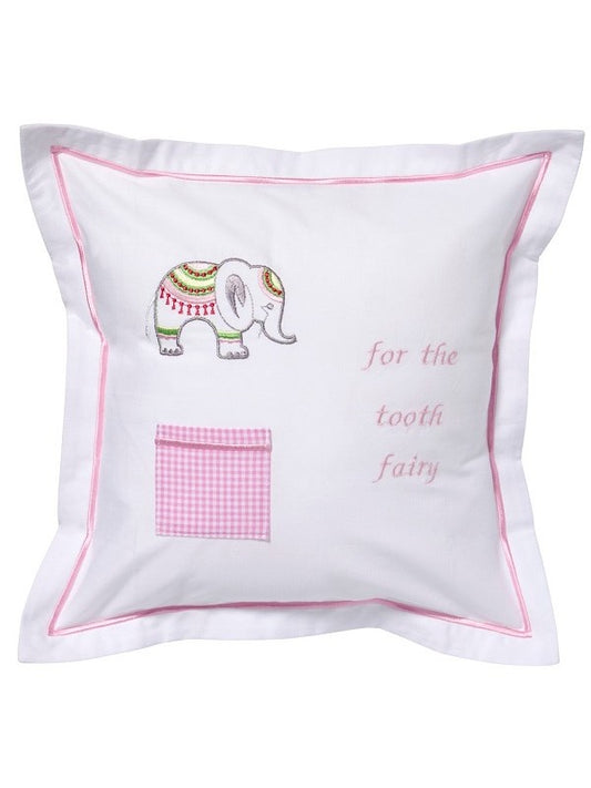 Tooth Fairy Pillow - Lucky Charm Elephant (Pink)