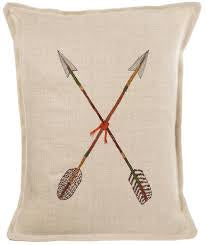 Crossed Arrows Pillow