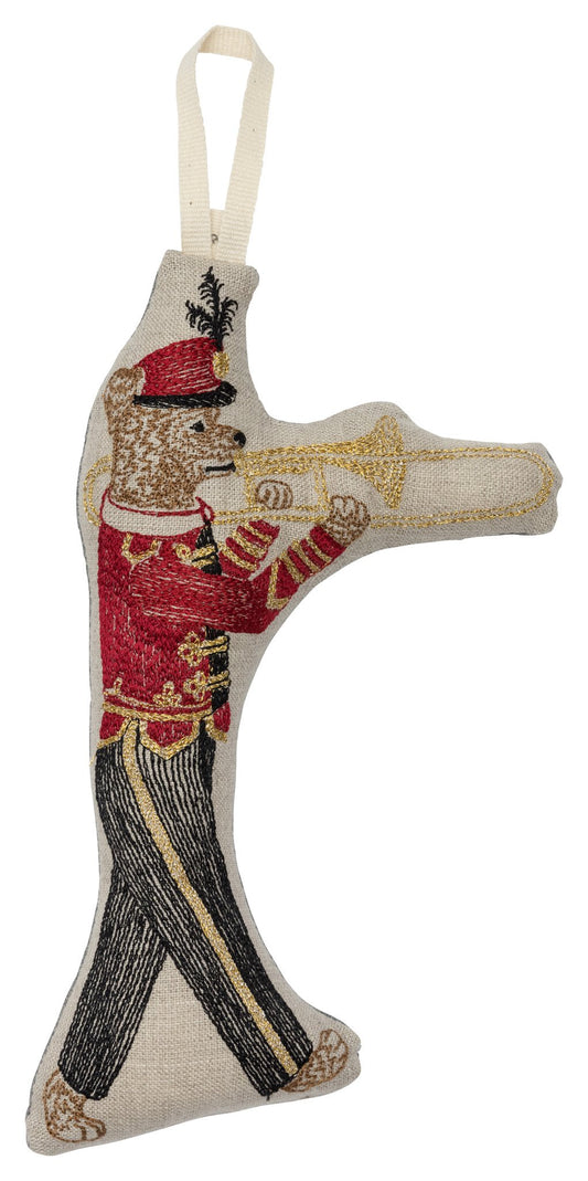 Marching Band Dog Ornament