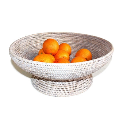 Round Pedestal Fruit Basket