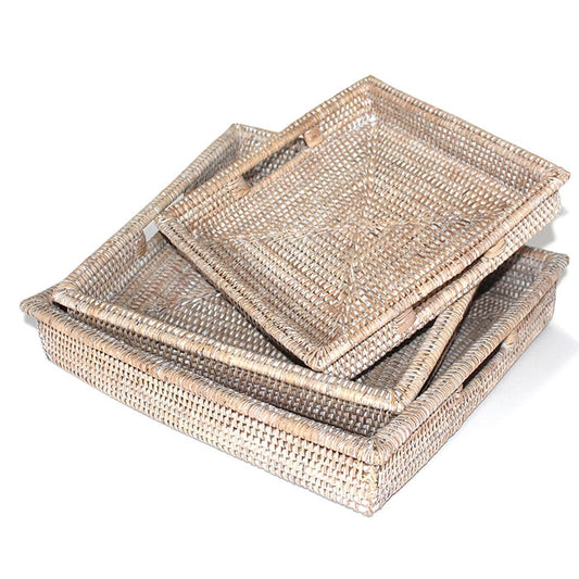 Tray Square w/ Handles - 12"