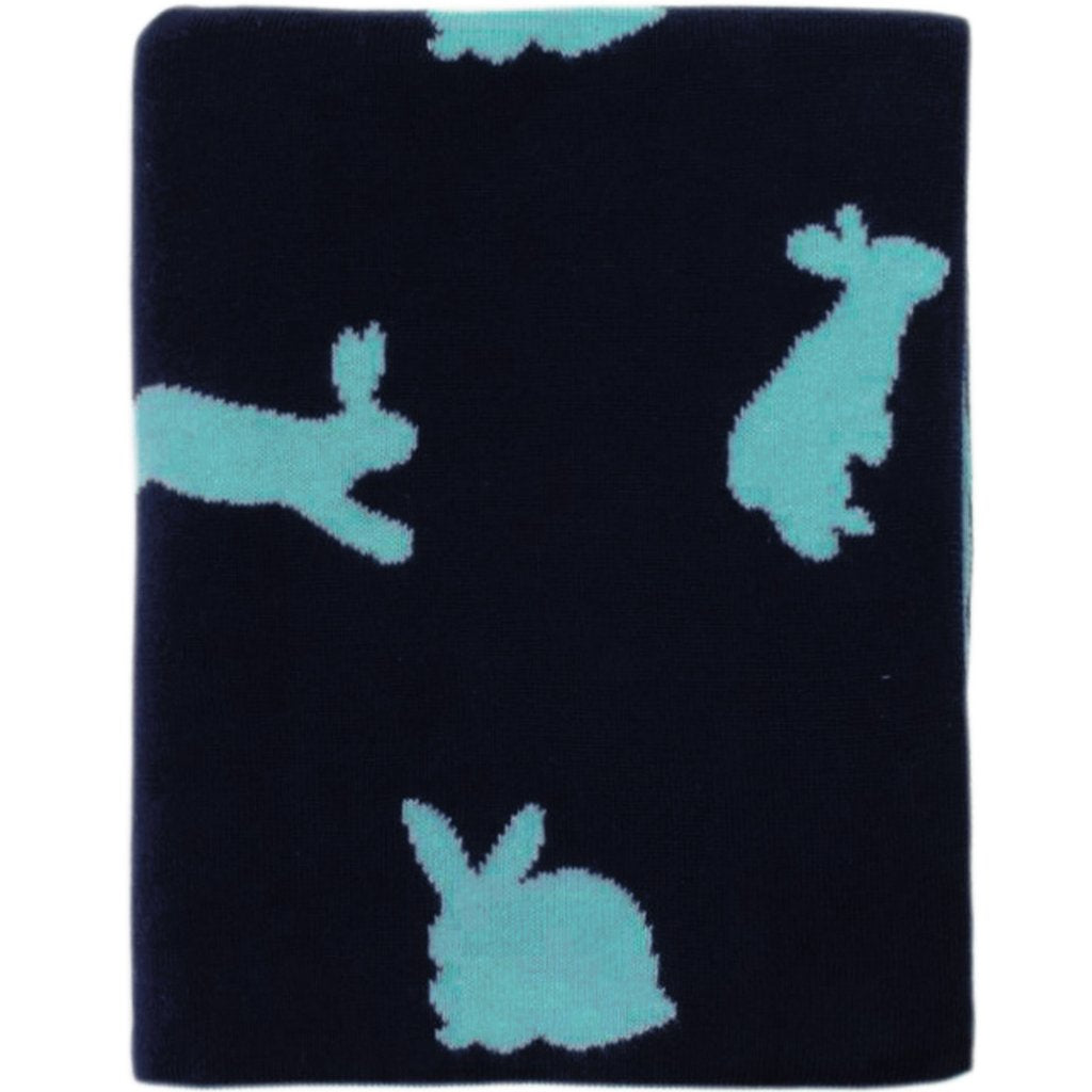 Bunny Knitted Baby Blanket