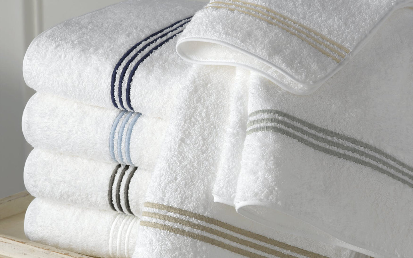 Bel Tempo Bath Towels Blue