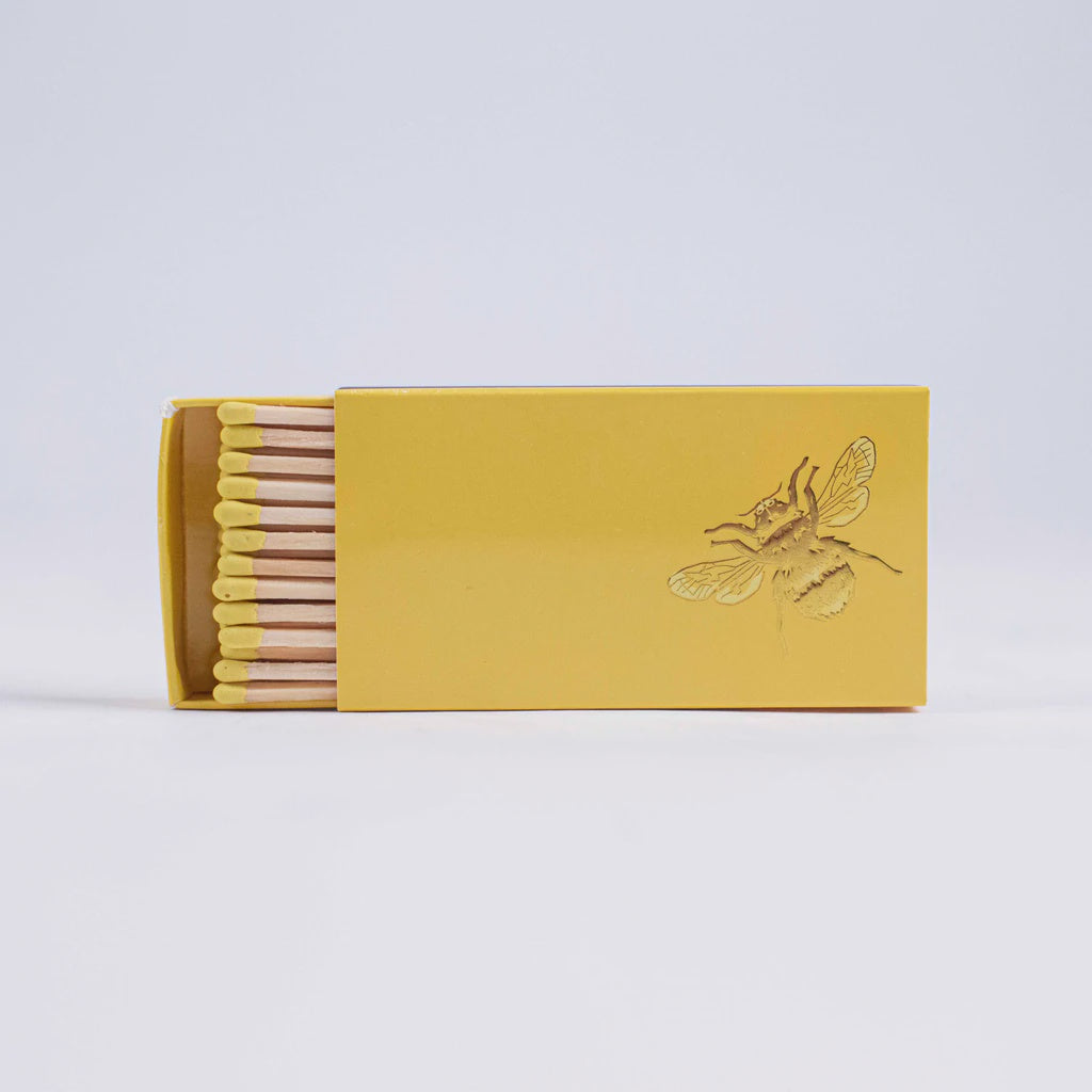 Bee on Yellow 4" Matchbox