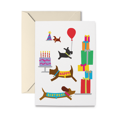 Birthday Festivities Greeting Card