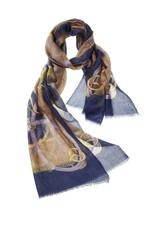 Captiva Cashmere Featherweight Printed Shawl - Cinta