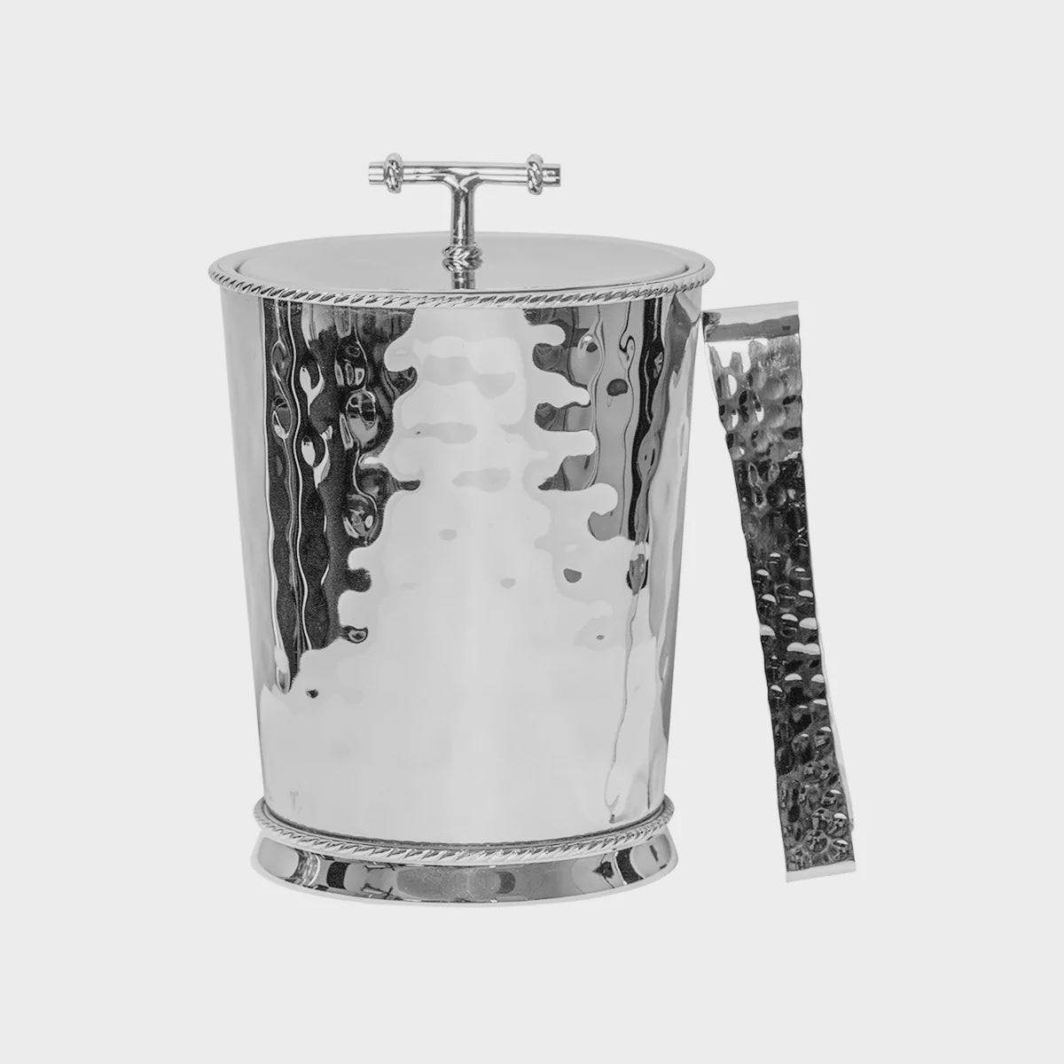 Graham Lidded Ice Bucket with Ice Tong