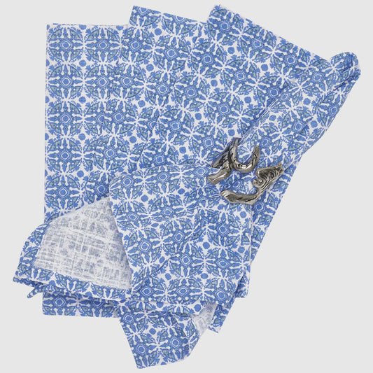 Pavati Periwinkle Napkin - Set of 4