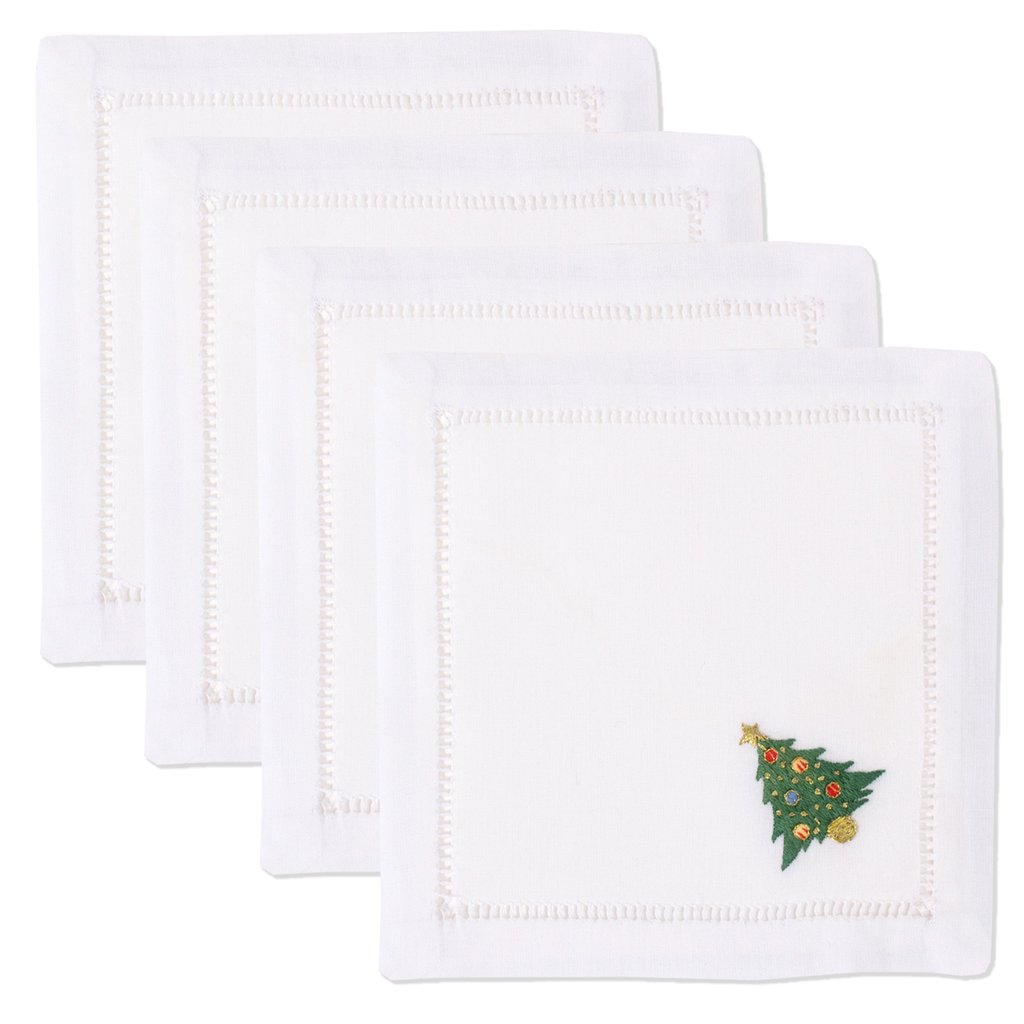 Ornament Tree Cocktail Set of 4