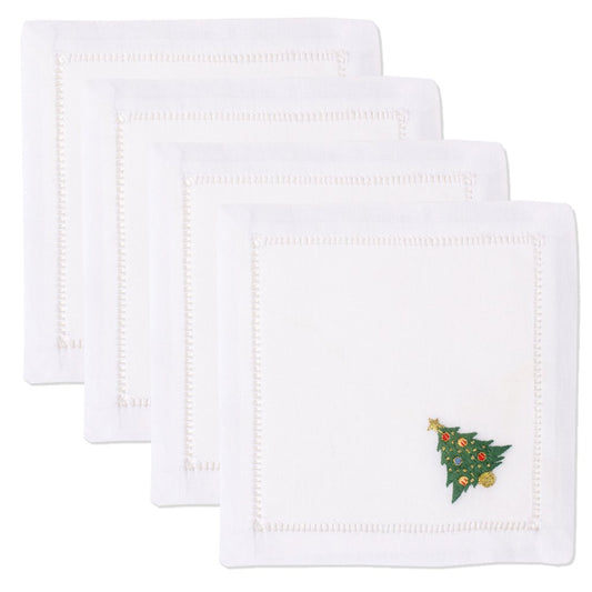 Ornament Tree Cocktail Set of 4