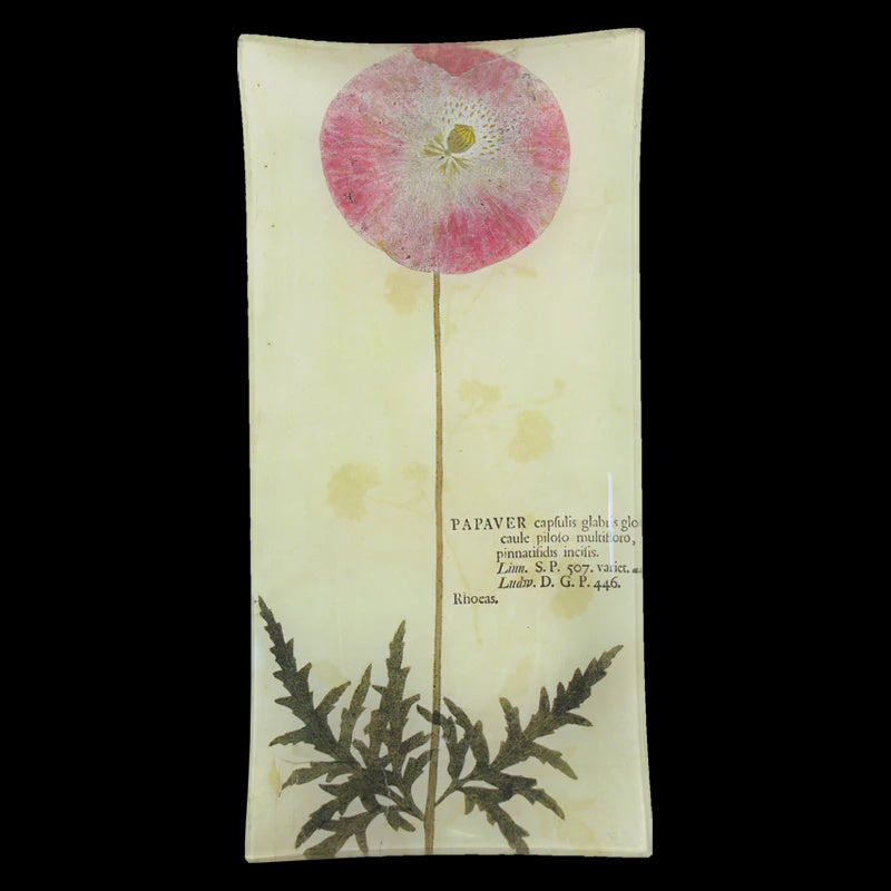 Pink Poppy 6 x 12" Pencil Tray