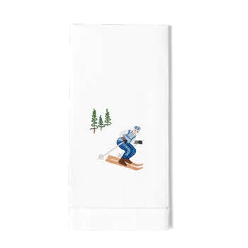 Skier Jack Hand Towel