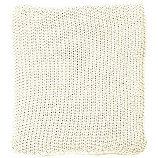 Moss Cotton Knit Throw Blanket