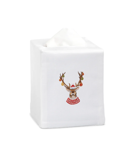 Ornament Antlers Tissue Box Cover
