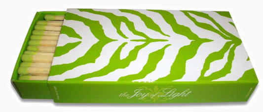 Zebra Lime, 4" Matchbox