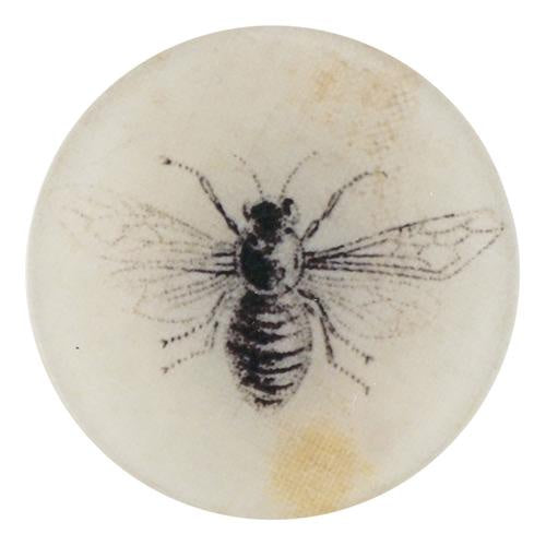 Woven Bee Round Plate