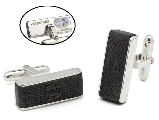 Nashville Predators Game Used Puck Edge Cuff Links