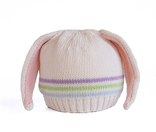 Bunny Ear Hat - Ecru