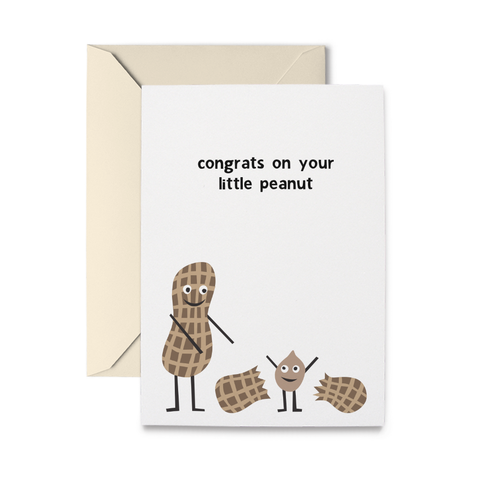 Little Peanut Greeting Card