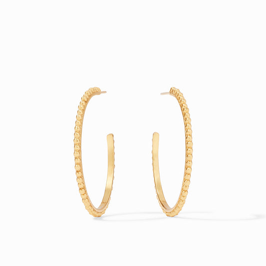 Colette Bead Hoop Gold