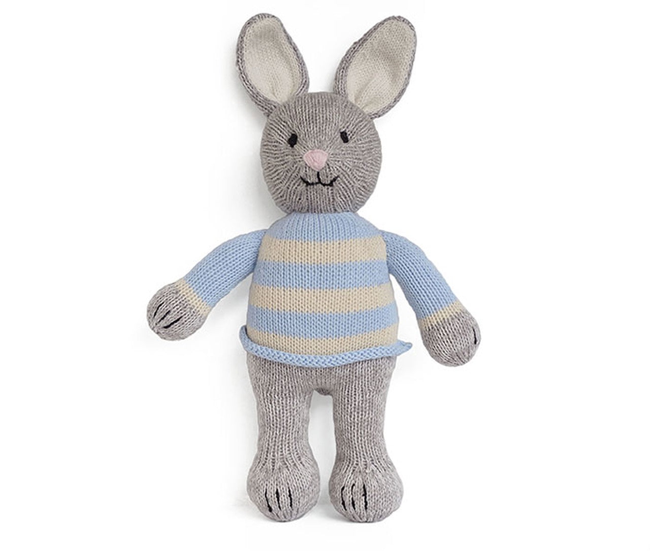 Grey Bunny in Sweater