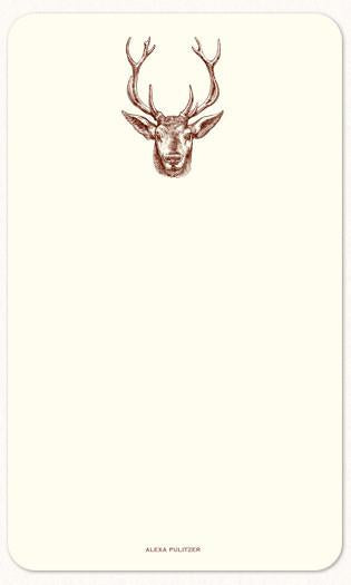 Deer Thinking Card