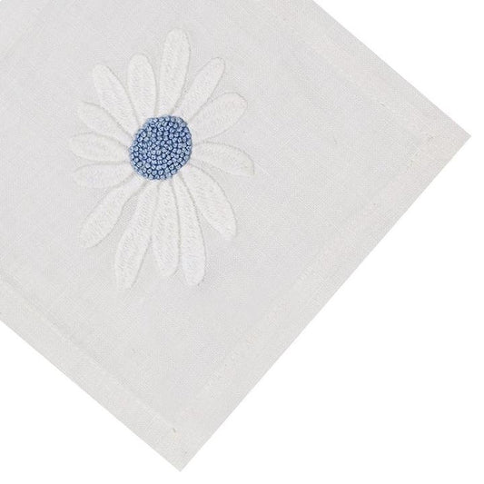 Daisy Coasters - Blue