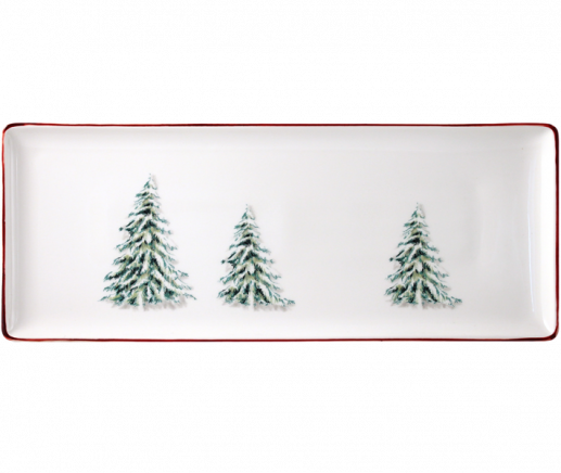 Filet Noel Oblong Serving Tray